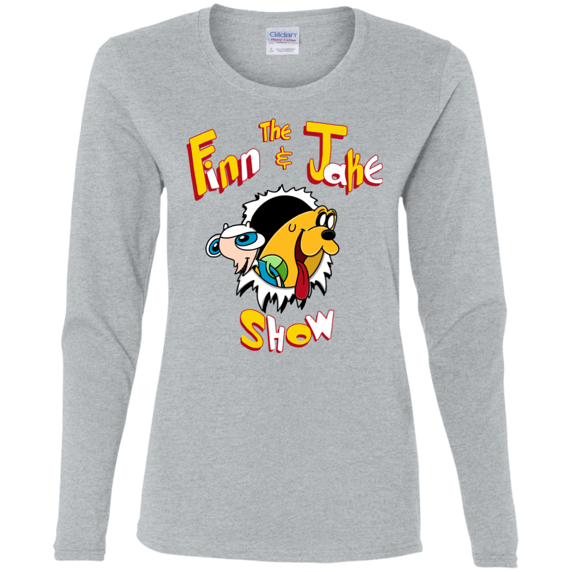 The Finn and Jake Show Women's Long Sleeve T-Shirt