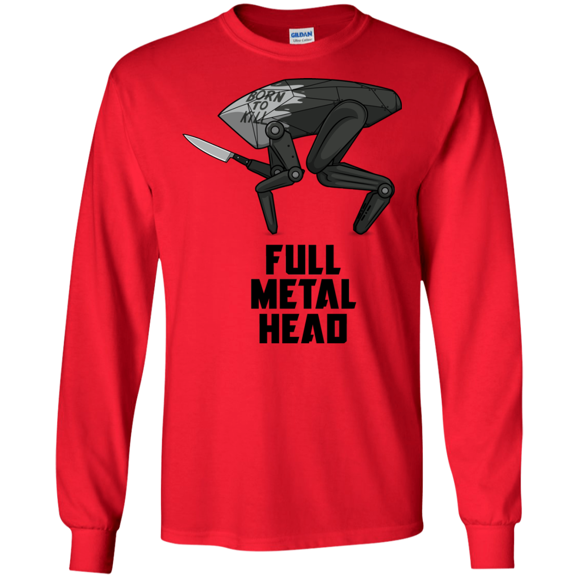 Full Metal Head Men's Long Sleeve T-Shirt