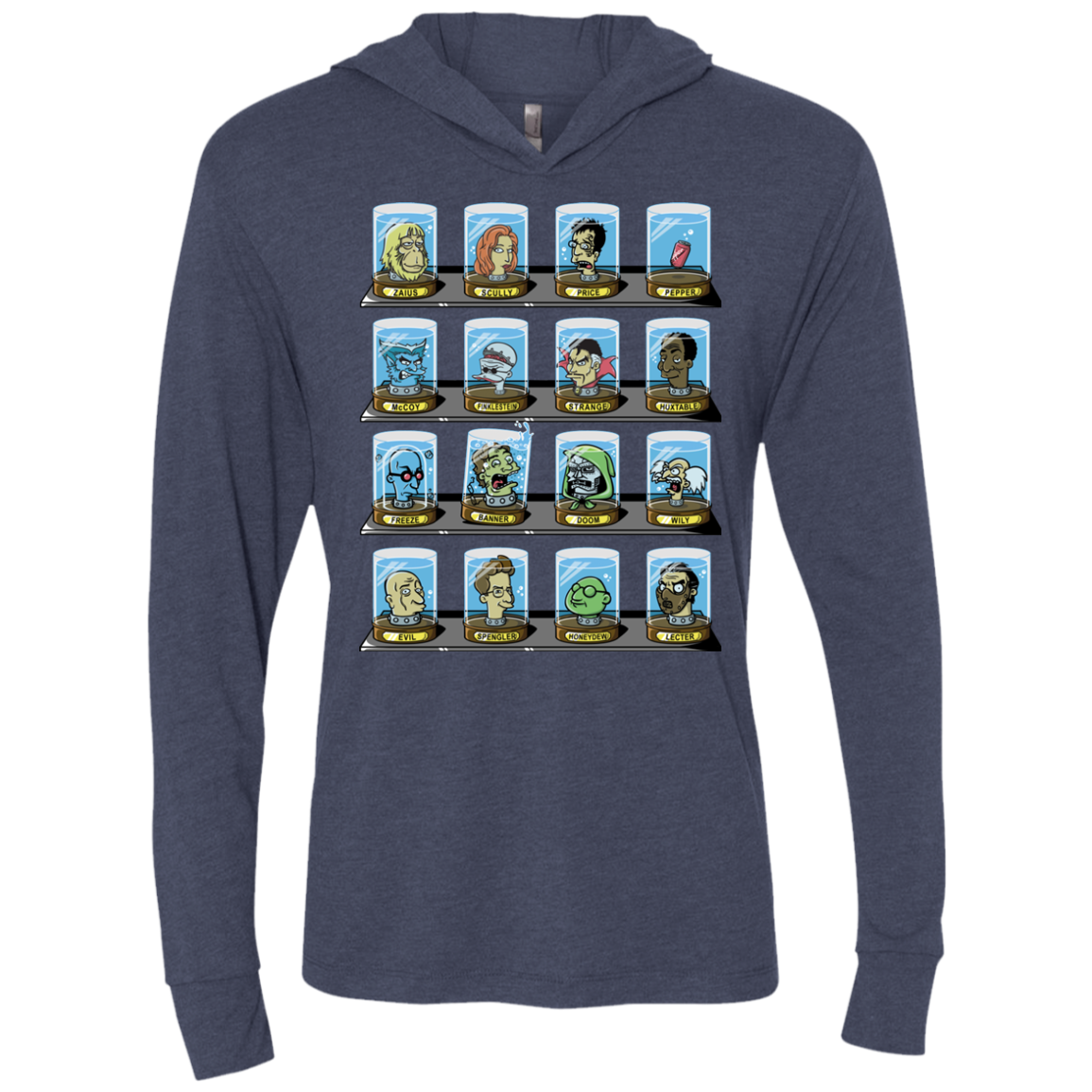 Doctorama 2.0 Triblend Long Sleeve Hoodie Tee