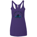 Welcome to Rapture Women's Triblend Racerback Tank