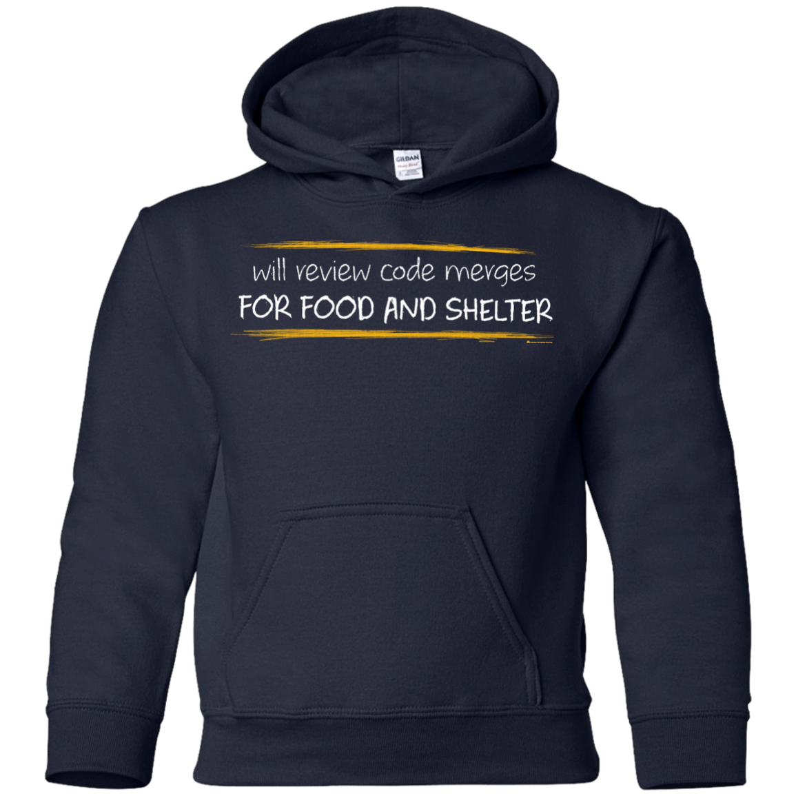 Reviewing Code For Food And Shelter Youth Hoodie