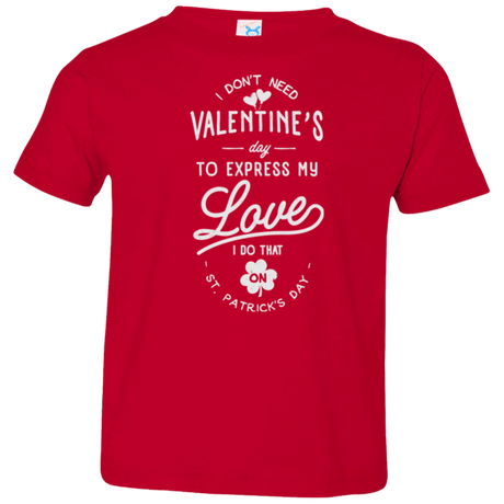 Valentine's Day Toddler Premium T-Shirt