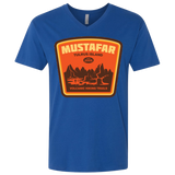 Volcanic Hiking Trails Men's Premium V-Neck