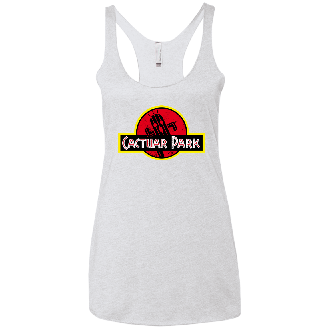Cactuar Park Women's Triblend Racerback Tank