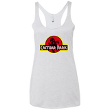 Cactuar Park Women's Triblend Racerback Tank