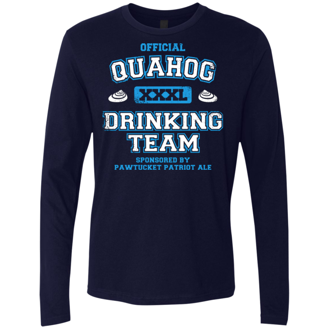 Quahog Drinking Team Men's Premium Long Sleeve