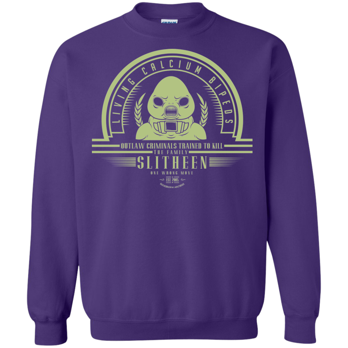 Who Villains Slitheen Crewneck Sweatshirt