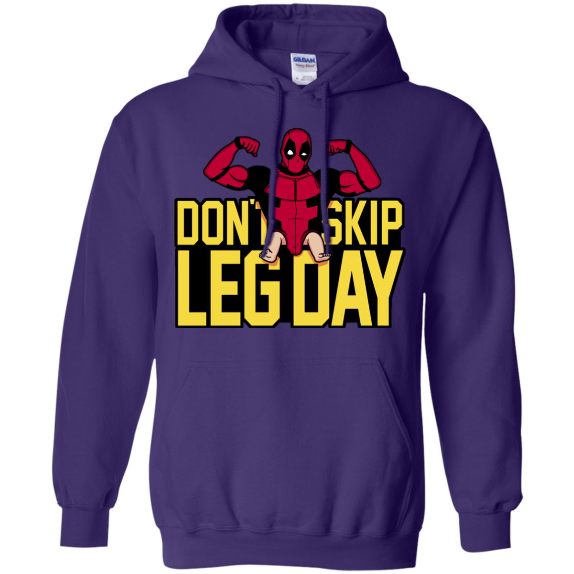 Dont Skip Leg Day Pullover Hoodie