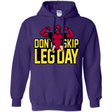 Dont Skip Leg Day Pullover Hoodie