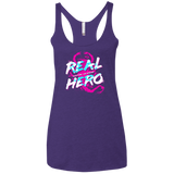 Real Hero Women's Triblend Racerback Tank