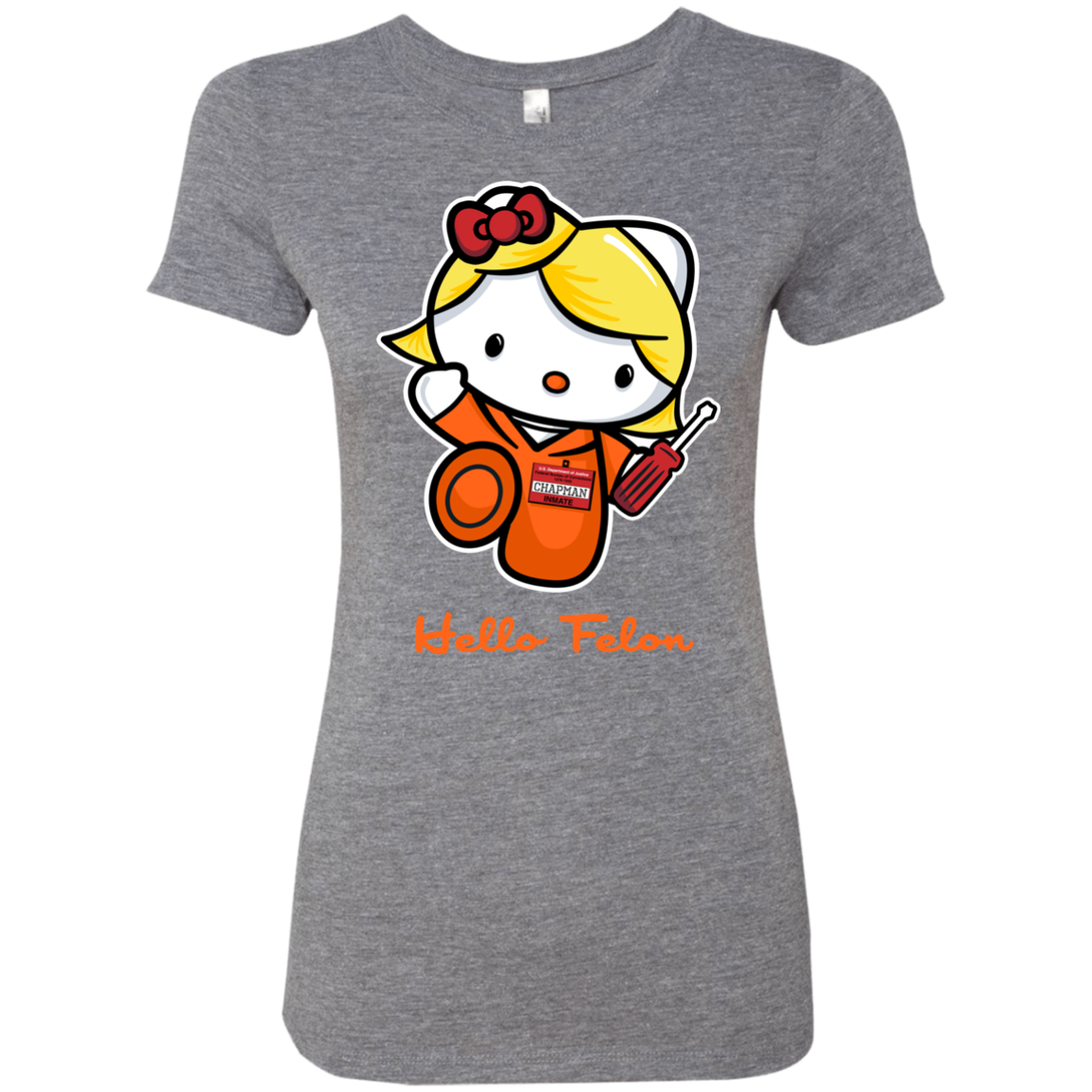 Orange is the New Cat Women's Triblend T-Shirt