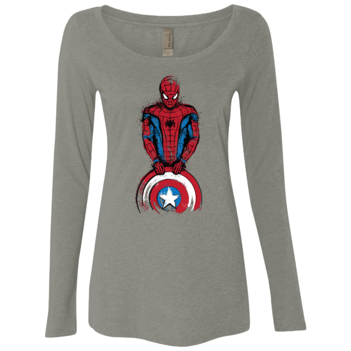 The Spider is Coming Women's Triblend Long Sleeve Shirt