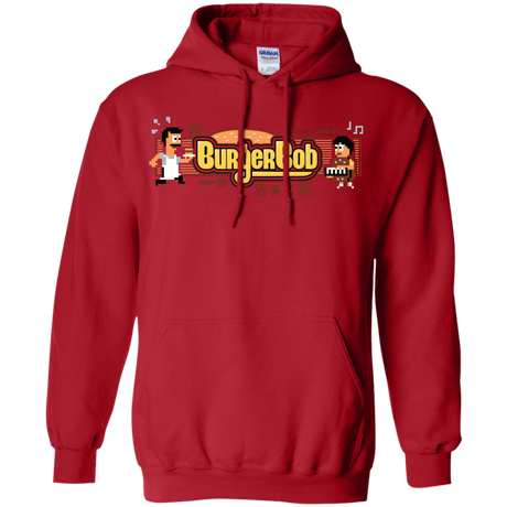 Burger Bob Pullover Hoodie