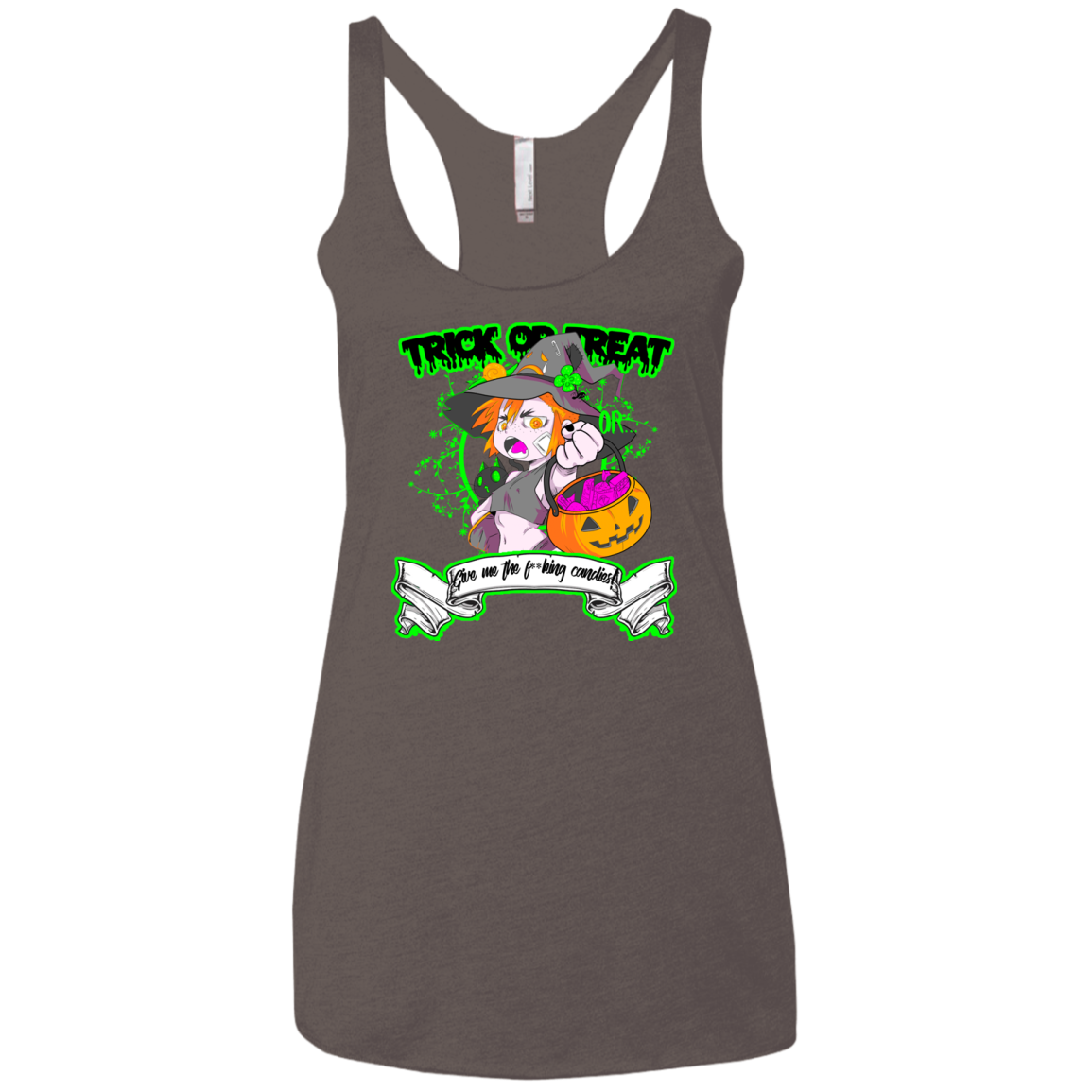 Give me the Candies Women's Triblend Racerback Tank