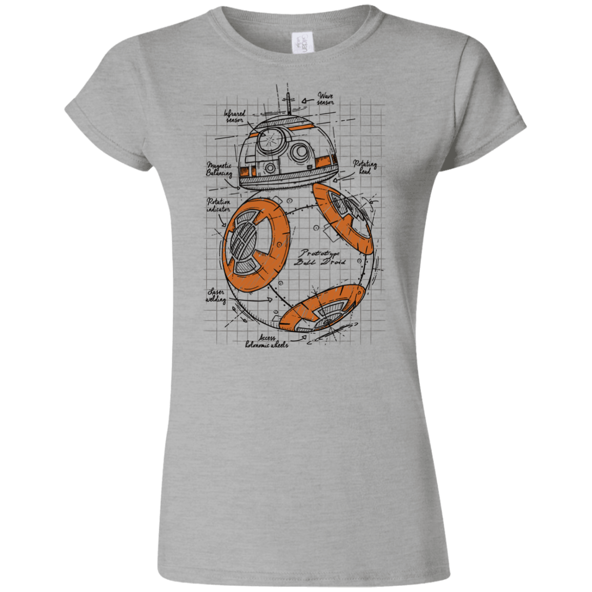 BB-8 Plan Junior Slimmer-Fit T-Shirt