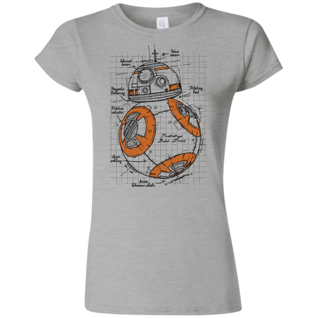 BB-8 Plan Junior Slimmer-Fit T-Shirt