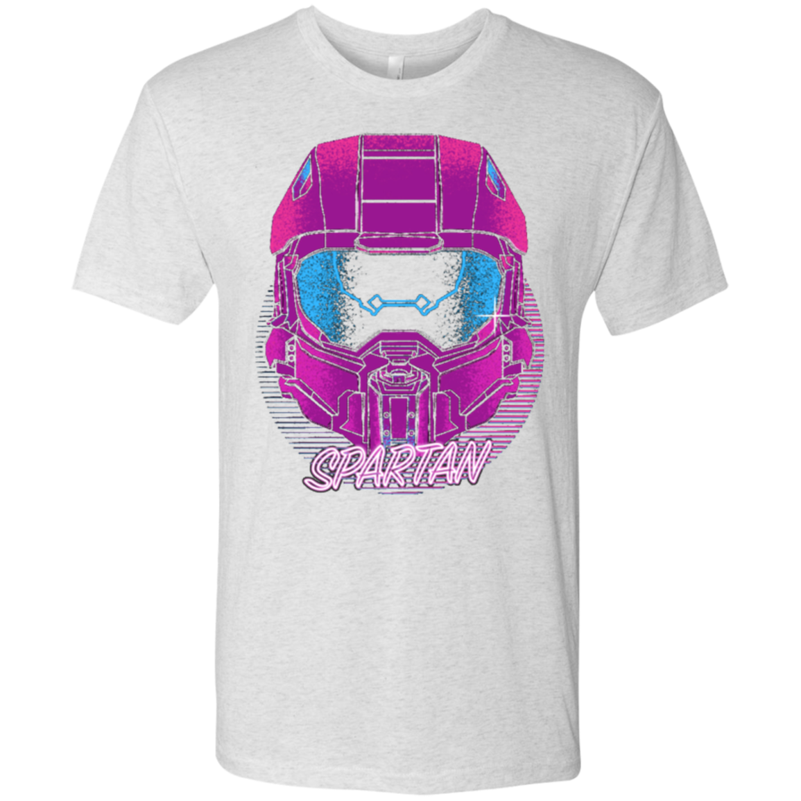 Spartan Helmet 80's Men's Triblend T-Shirt