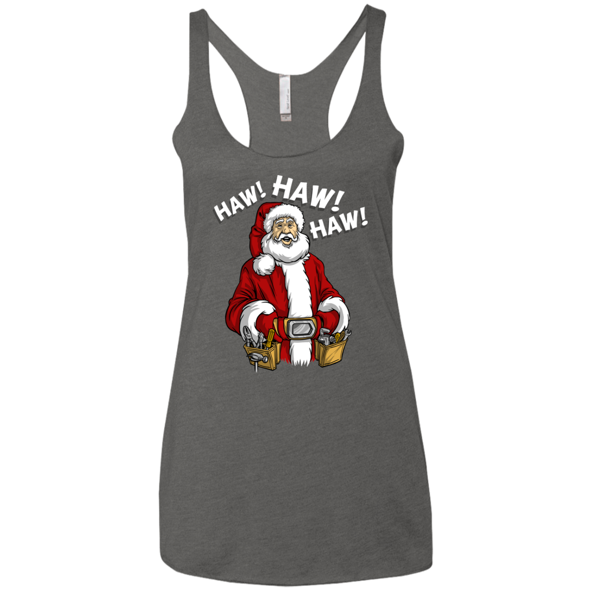 The Santa Clause tool man Taylor Women's Triblend Racerback Tank