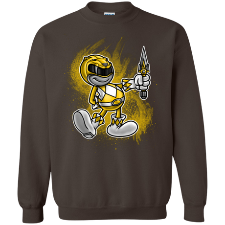 Yellow Ranger Artwork Crewneck Sweatshirt