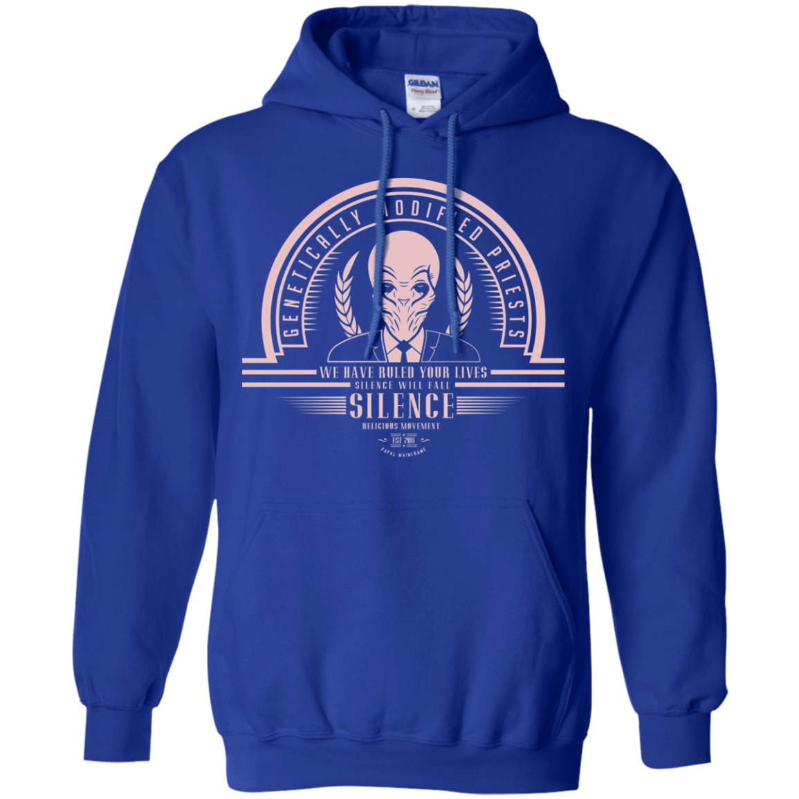 Who Villains Silence Pullover Hoodie