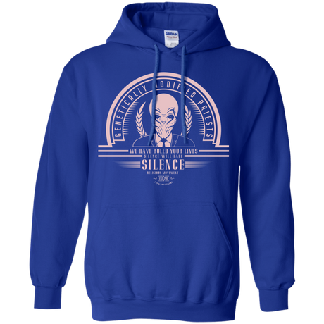 Who Villains Silence Pullover Hoodie