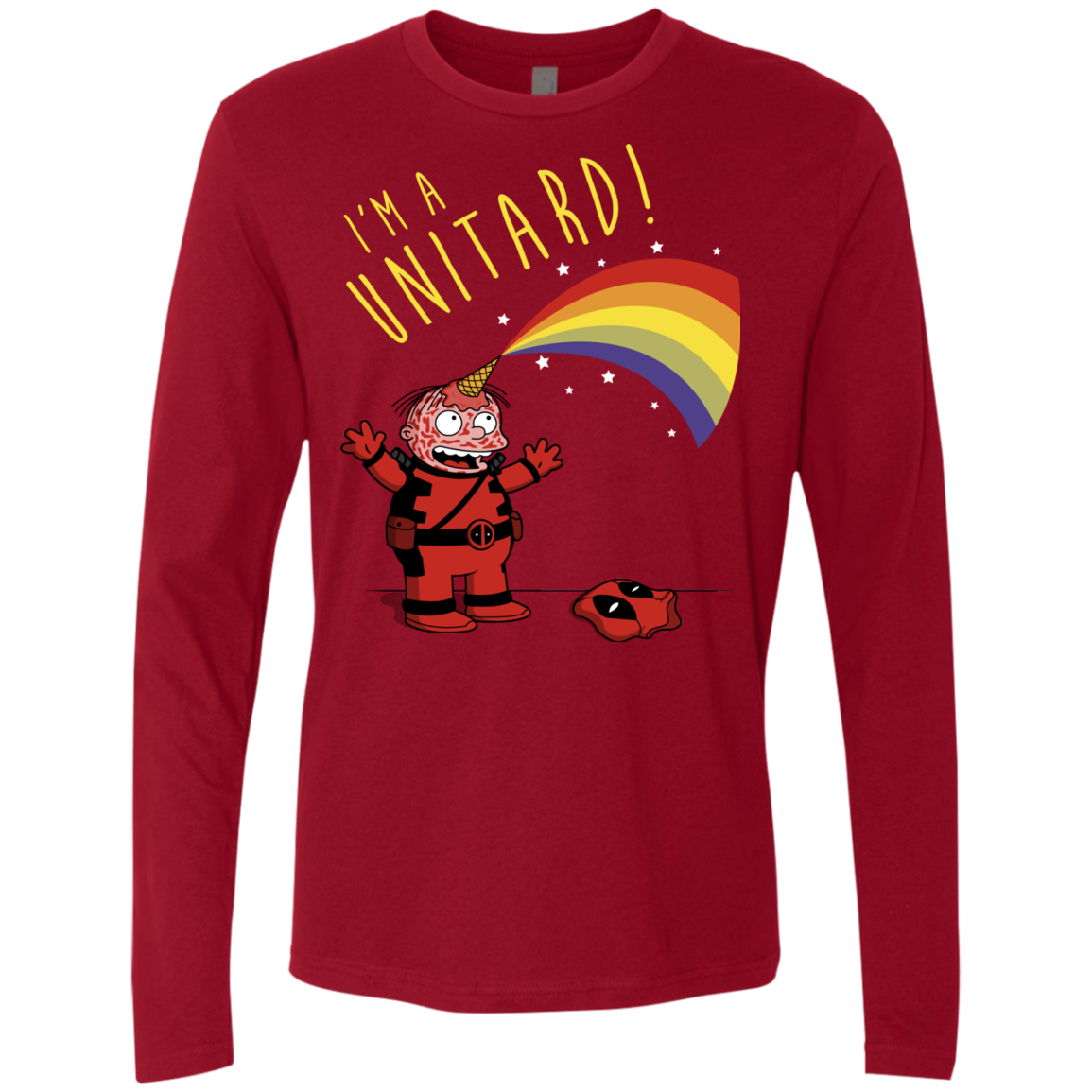 unitard-Raffiti Men's Premium Long Sleeve