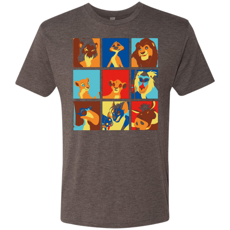 Lion Pop Men's Triblend T-Shirt