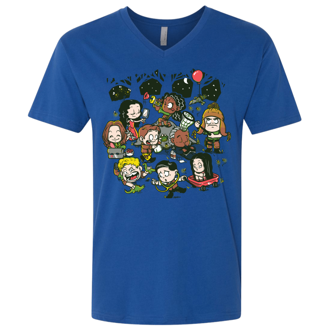 Let's Catch Fireflies Men's Premium V-Neck