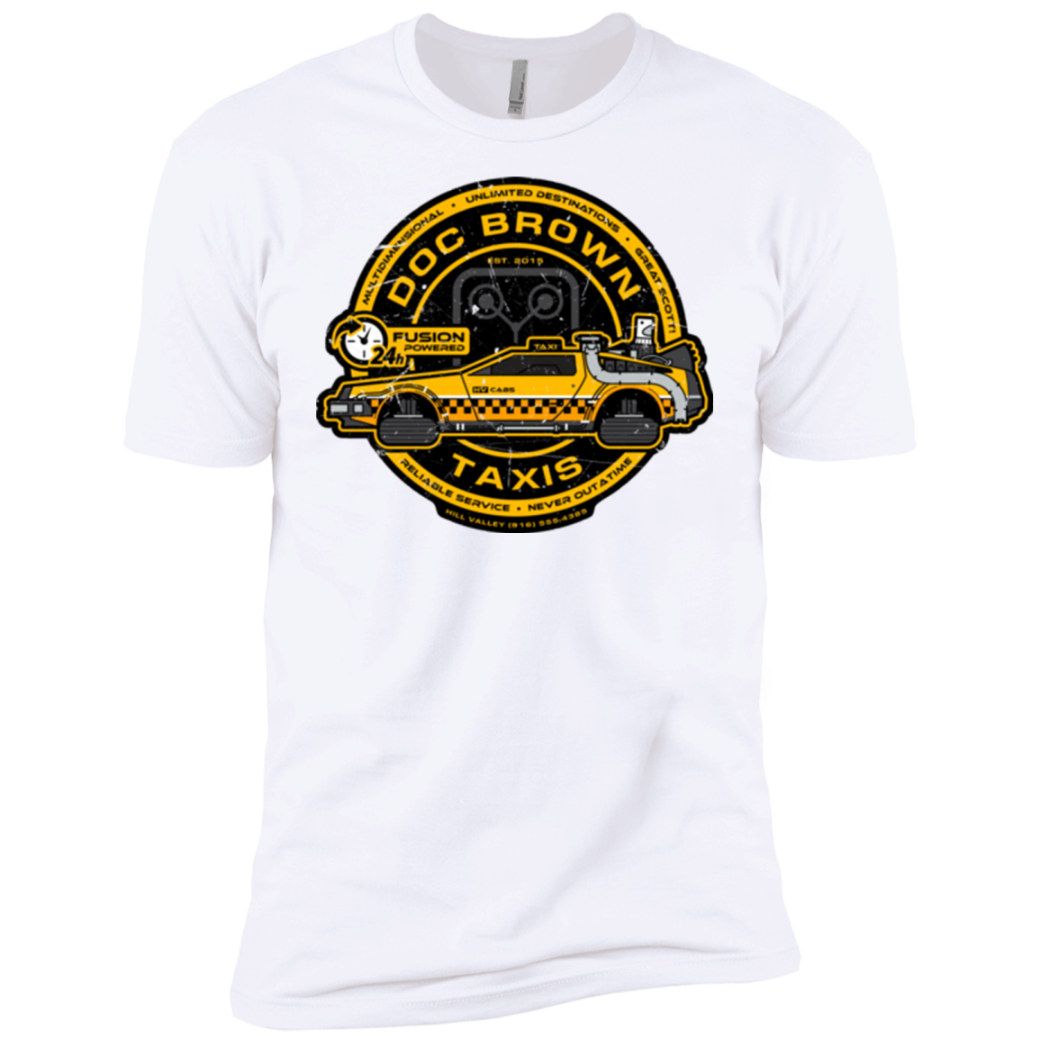 Doc Brown Taxis Men's Premium T-Shirt