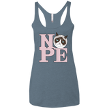All You Need is NOPE Women's Triblend Racerback Tank