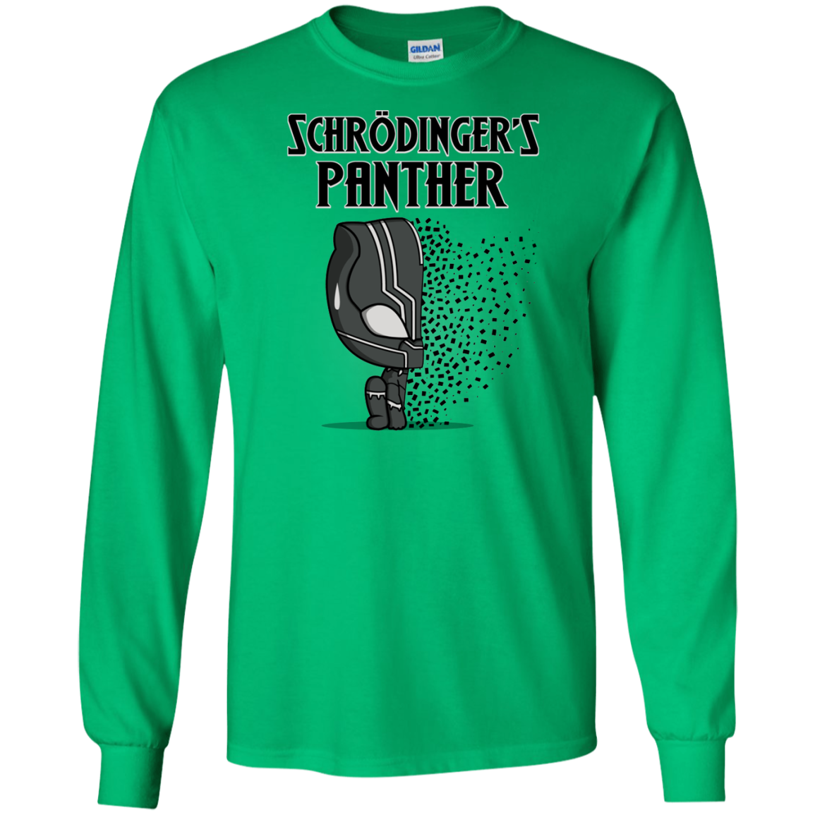 Schrodingers Panther Men's Long Sleeve T-Shirt