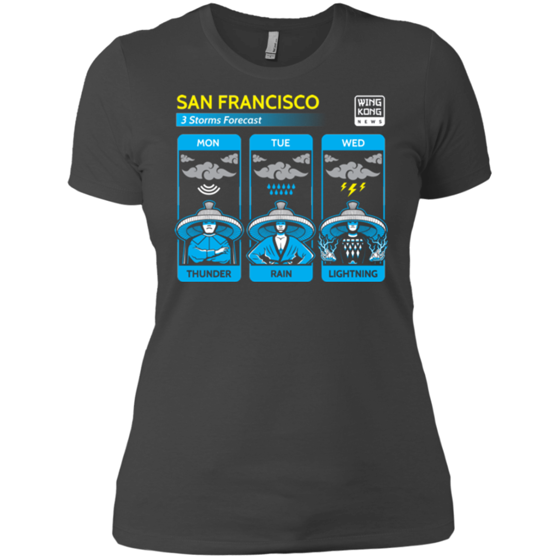 Three Storms Women's Premium T-Shirt