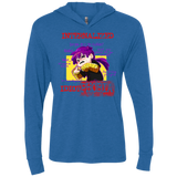 Idiot phobia Triblend Long Sleeve Hoodie Tee