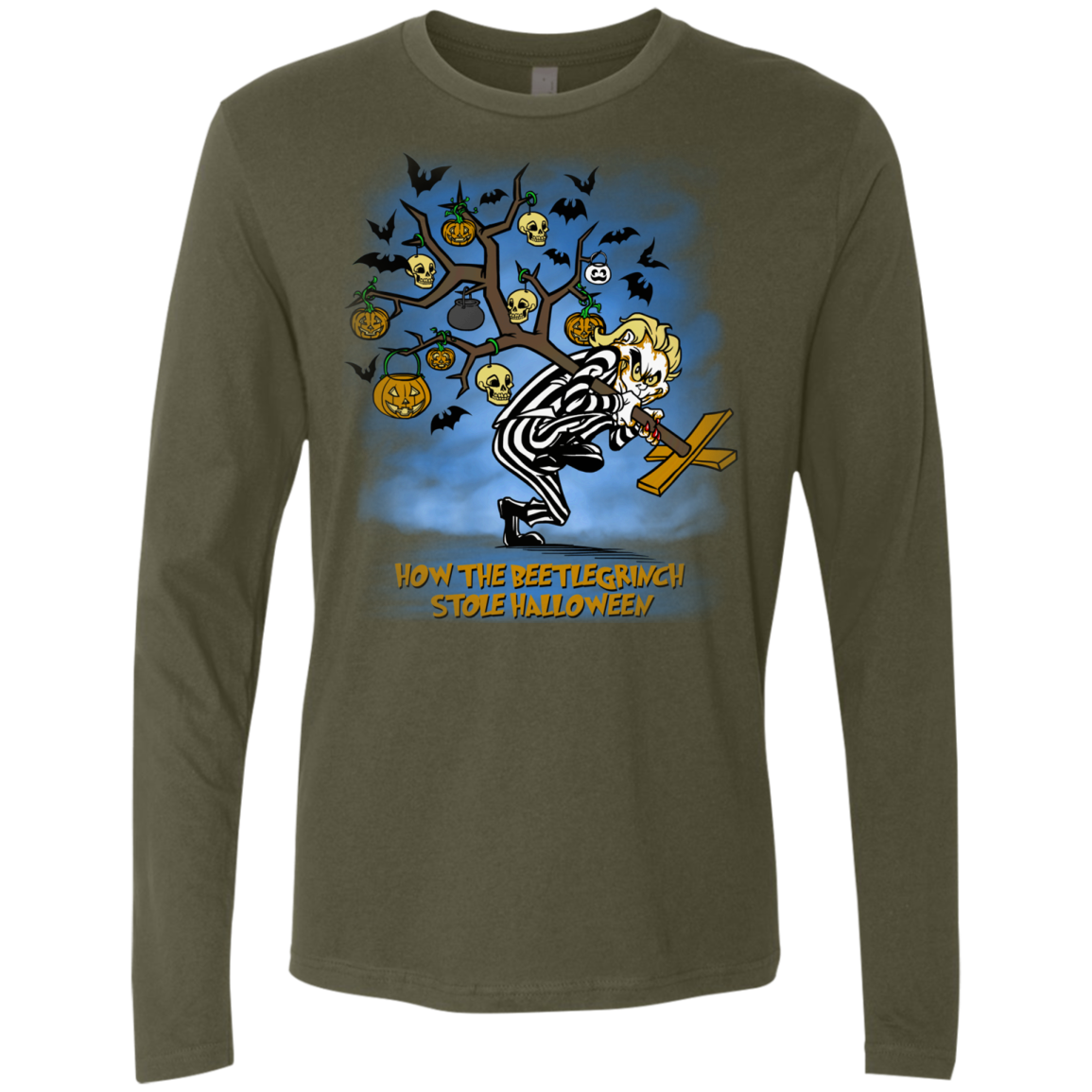 Beetlegrinch Men's Premium Long Sleeve