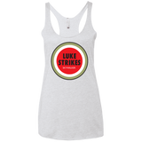 Luke Strikes Women's Triblend Racerback Tank