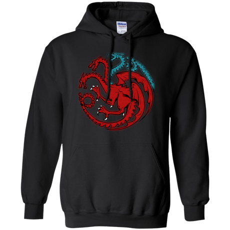 Trinity of fire and ice V2 Pullover Hoodie