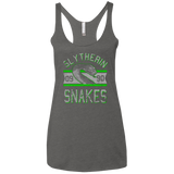 Snakes Women's Triblend Racerback Tank