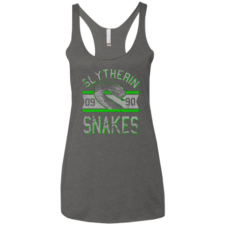 Snakes Women's Triblend Racerback Tank