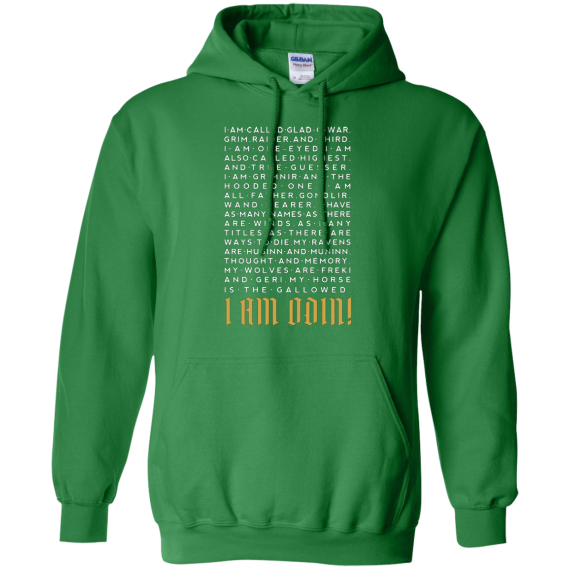 I am Odin Pullover Hoodie