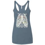 Doctor Inside Women's Triblend Racerback Tank
