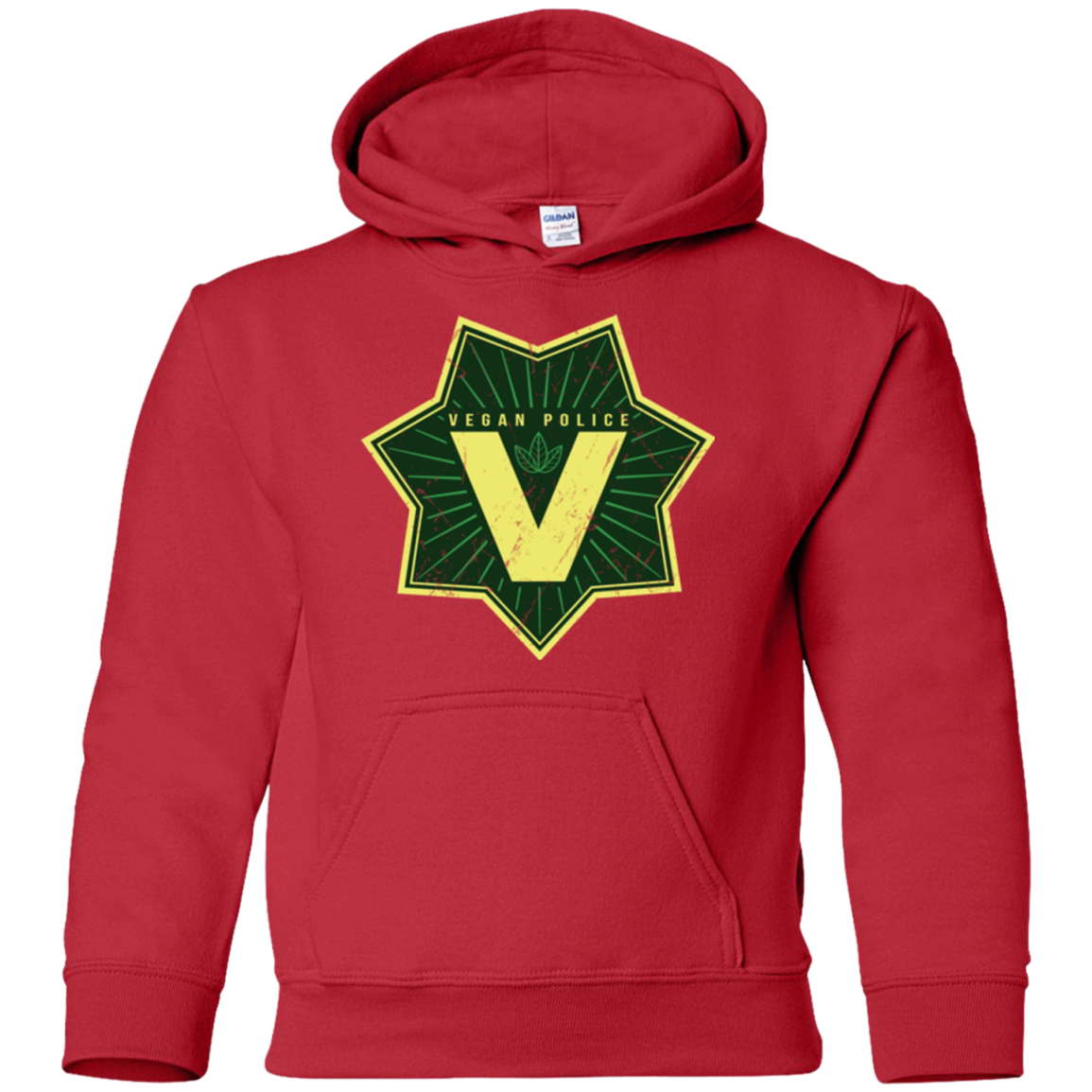 Vegan Police Youth Hoodie