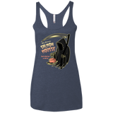 The Salmon Mousse Women's Triblend Racerback Tank