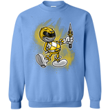 Yellow Ranger Artwork Crewneck Sweatshirt