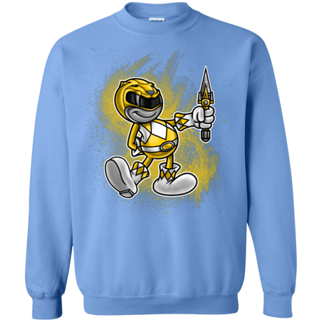 Yellow Ranger Artwork Crewneck Sweatshirt