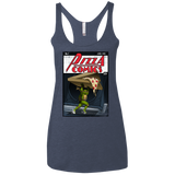 Pizza Comics Women's Triblend Racerback Tank