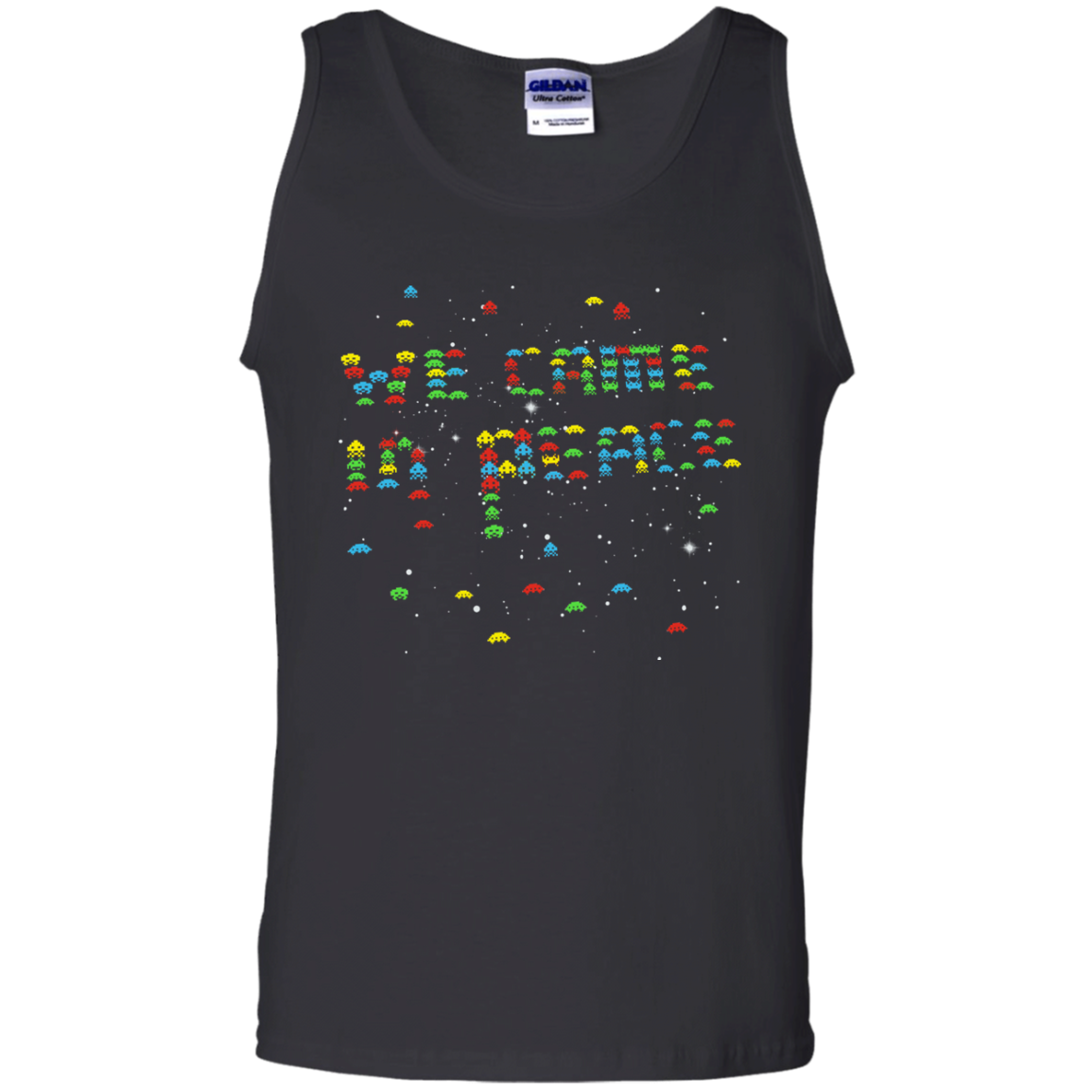 We came in peace Men's Tank Top