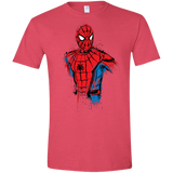 Spiderman- Friendly Neighborhood Men's Semi-Fitted Softstyle