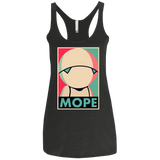 Mope Around Women's Triblend Racerback Tank