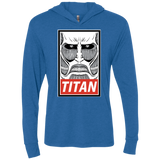 Titan Triblend Long Sleeve Hoodie Tee
