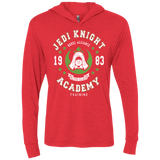 Jedi Knight Academy 83 Triblend Long Sleeve Hoodie Tee
